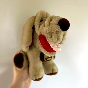 1983 Wrinkles the dog plush